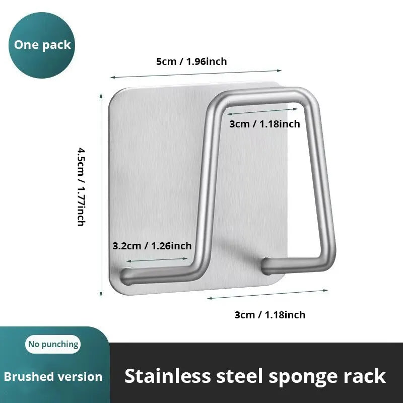Stainless Steel Sink Sponge Rack (2pc)