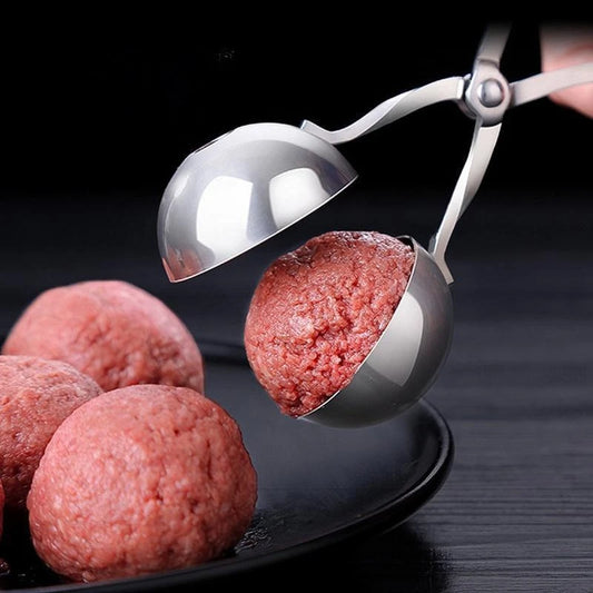 Stainless steel meatball maker