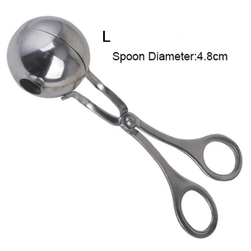 Stainless steel meatball maker
