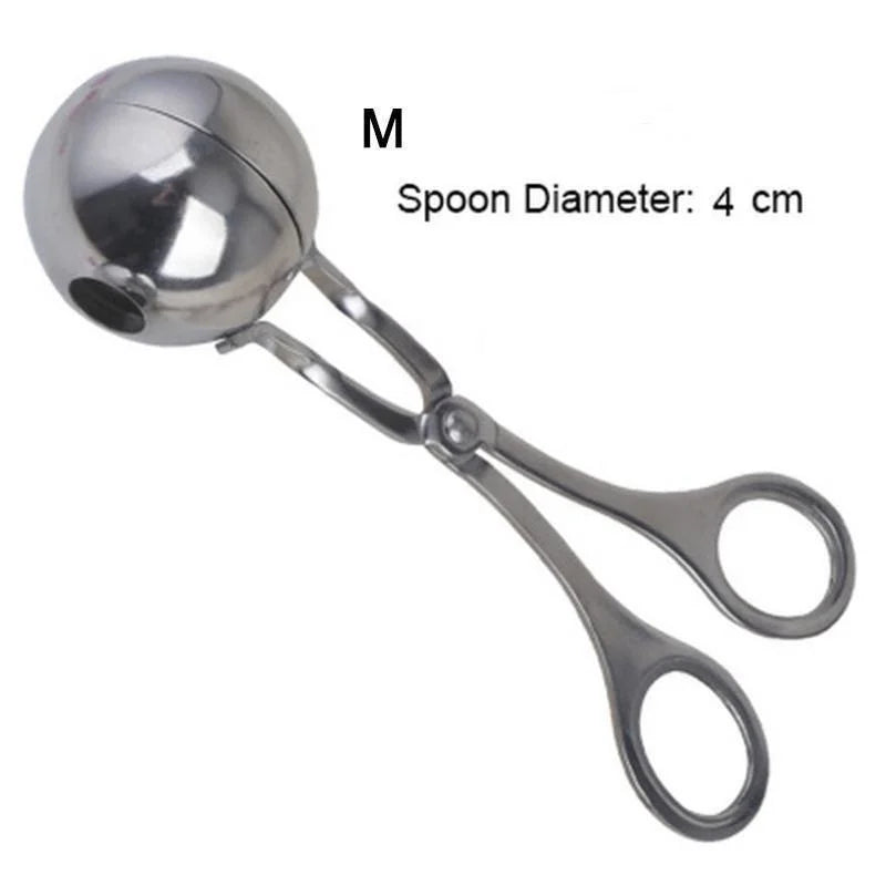 Stainless steel meatball maker