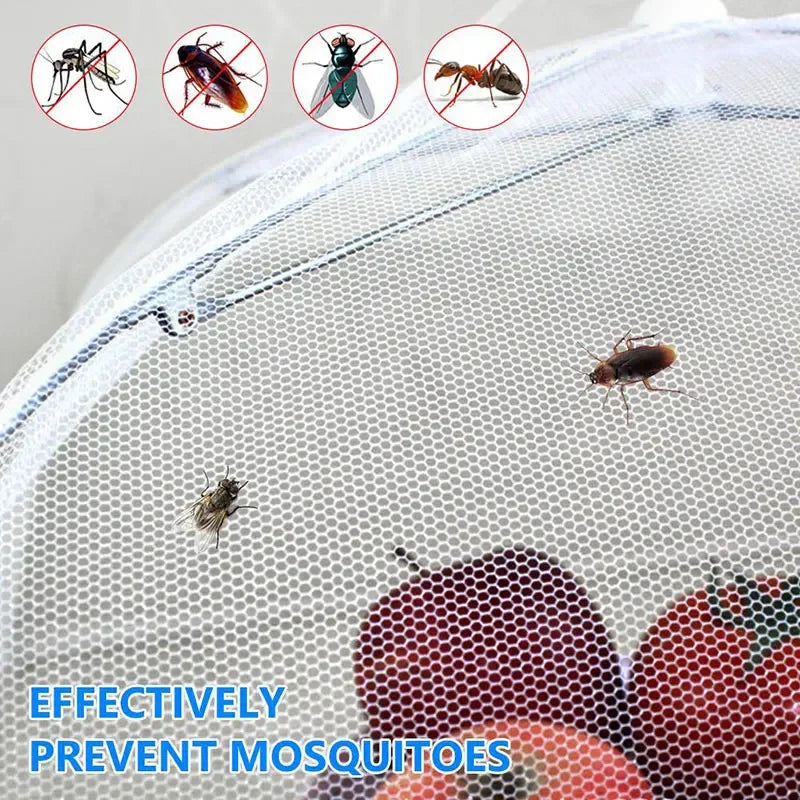 Foldable Food Covers in Mesh