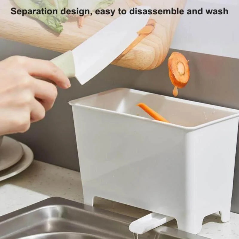 Table top trash can