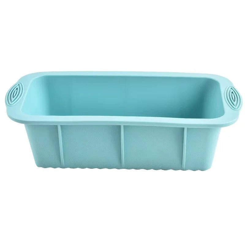 Household Rectangular Silicone Mold Candy Toast Mould Easter Bread DIY Kitchen Supplies Cake Bakeware Pan Baking Tools