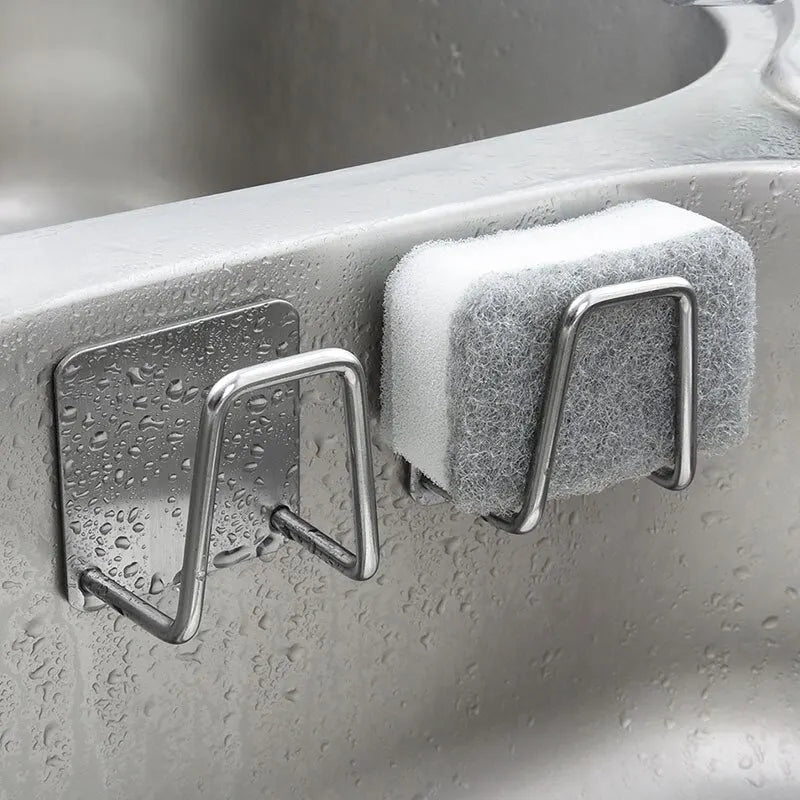 Stainless Steel Sink Sponge Rack (2pc)