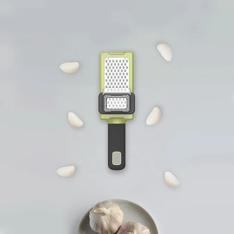 Garlic Crusher &amp; Ginger Grater (Multi-Purpose Kitchen Tool)